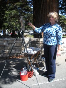 Barbara Norton at work